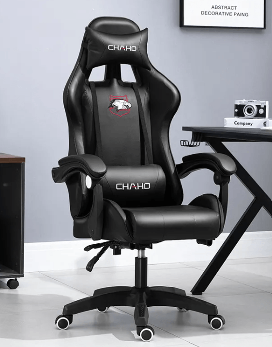 Ergonomic Gaming Chair with Adjustable Lumbar Support