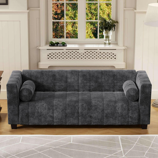 78.7''Upholstered Sofa for Living Room, Bedroom, Salon, Simplified.