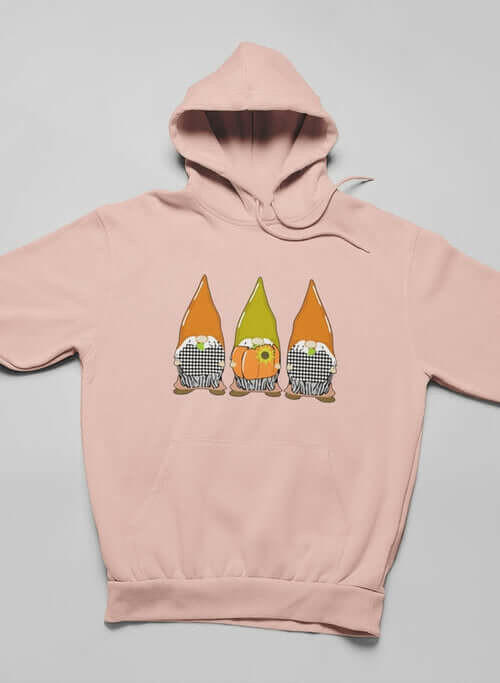 Pumpkin Gnomes Fall Hoodie.