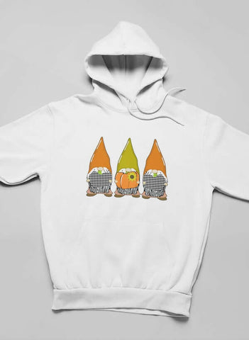 Pumpkin Gnomes Fall Hoodie.