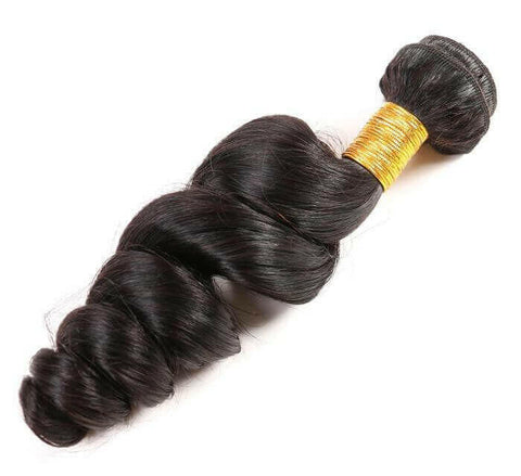 10A Grade 1/3/4 Loose Wave Brazilian Human Hair Bundles.