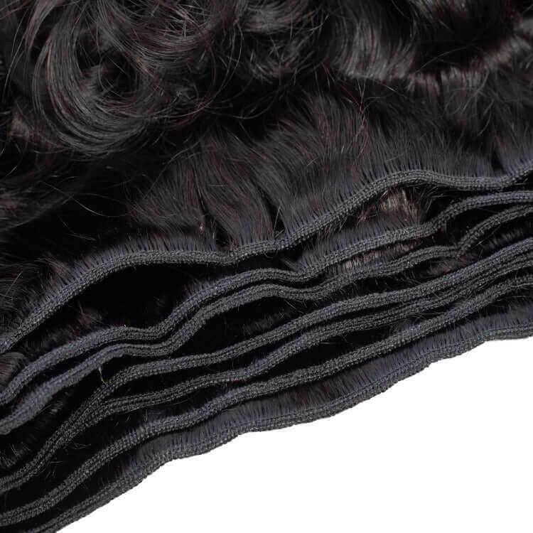 10A Grade Brazilian 3/4 Bundles Loose Bouncy Curl Human Hair bundles w