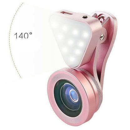 Glow Face 3 In 1 Photo Lens And Fill Lighting Clip.