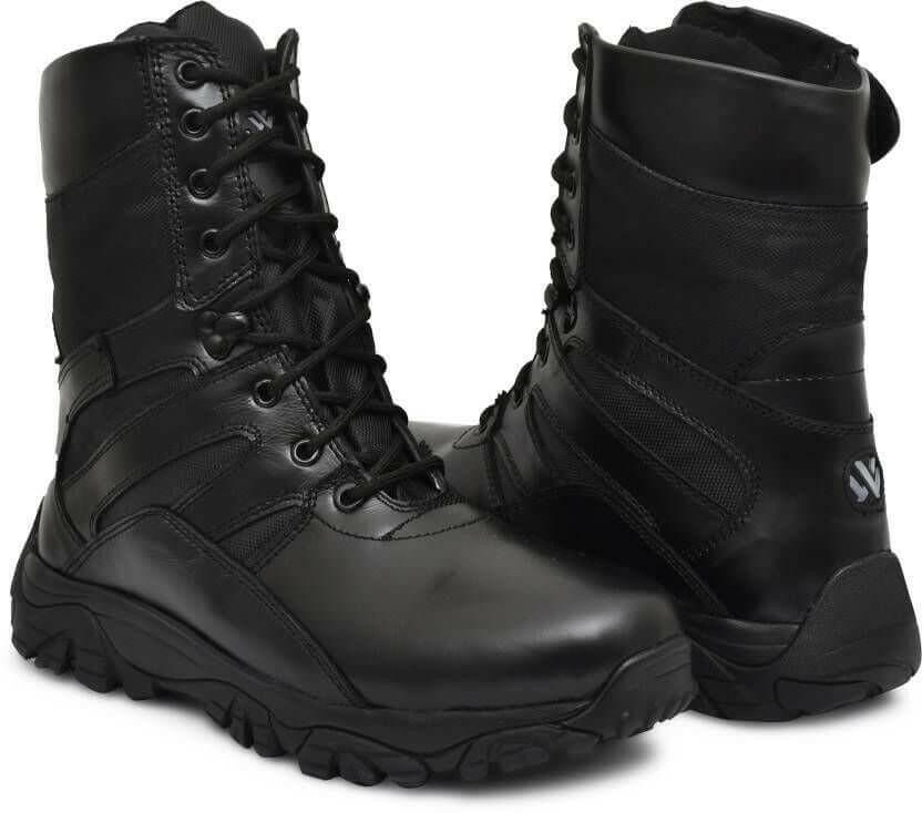 Rapid Response Army &amp; Tactical boot side zip Genuine Leather Light
