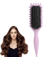 Flexible Paddle Hair Brush Detangling Hair