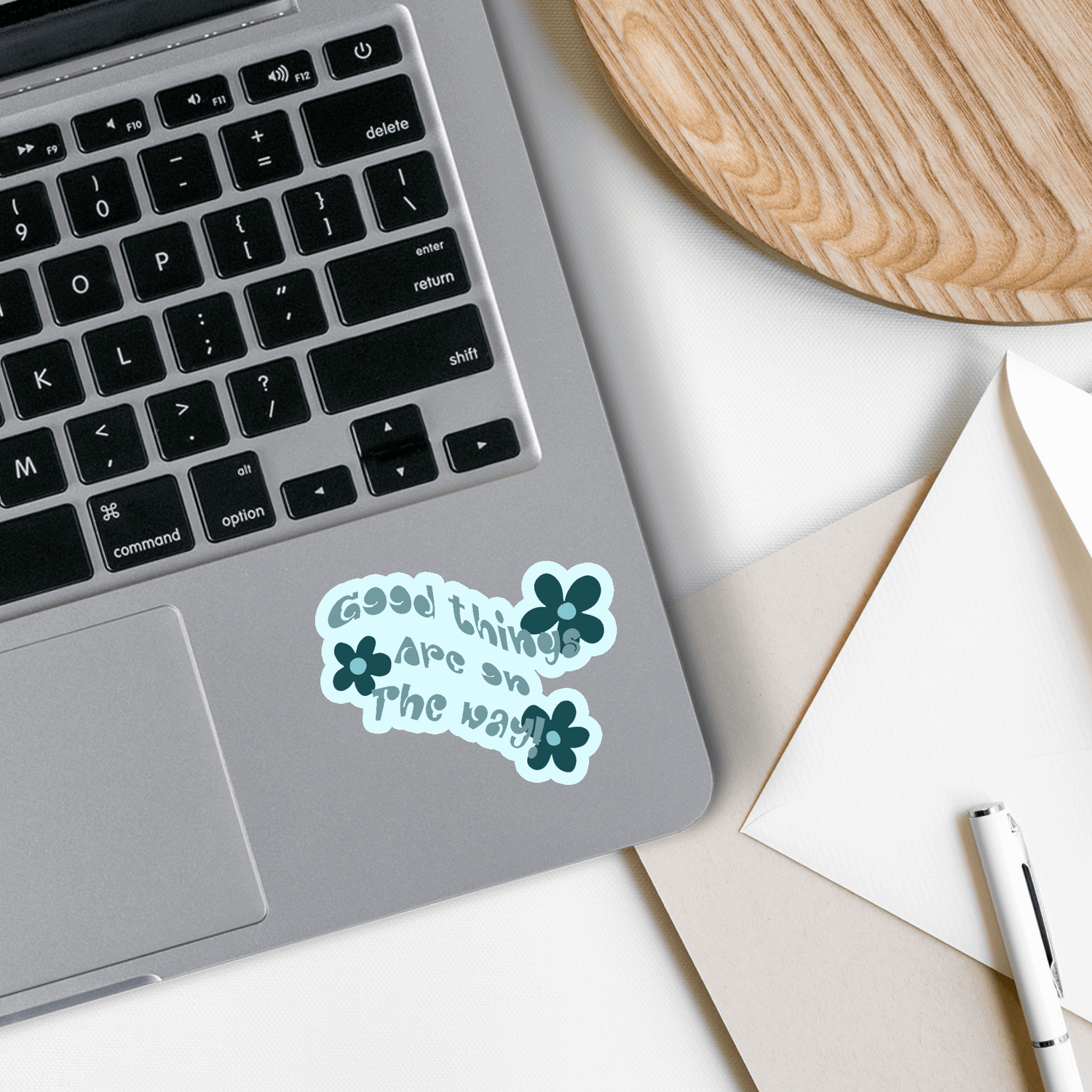 Good Things Are on the Way Vinyl Sticker