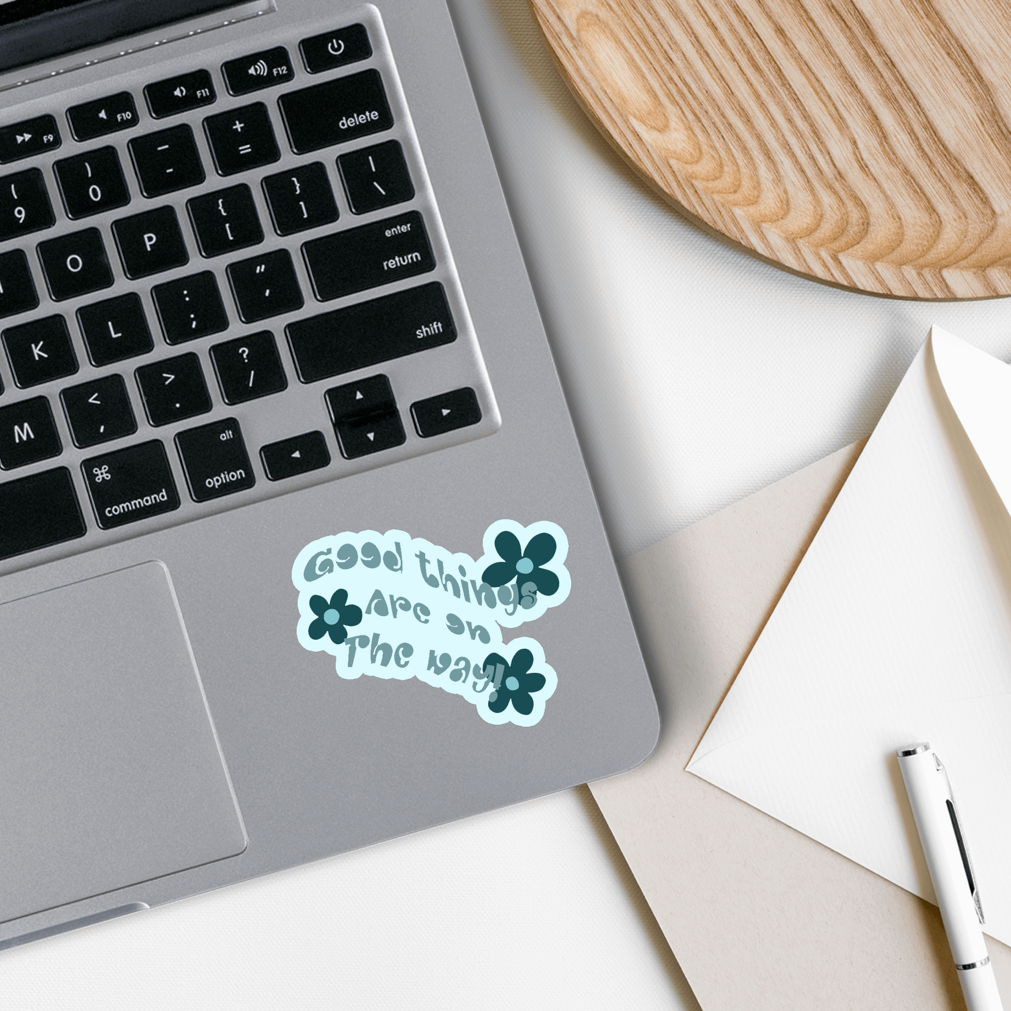 Good Things Are on the Way Vinyl Sticker