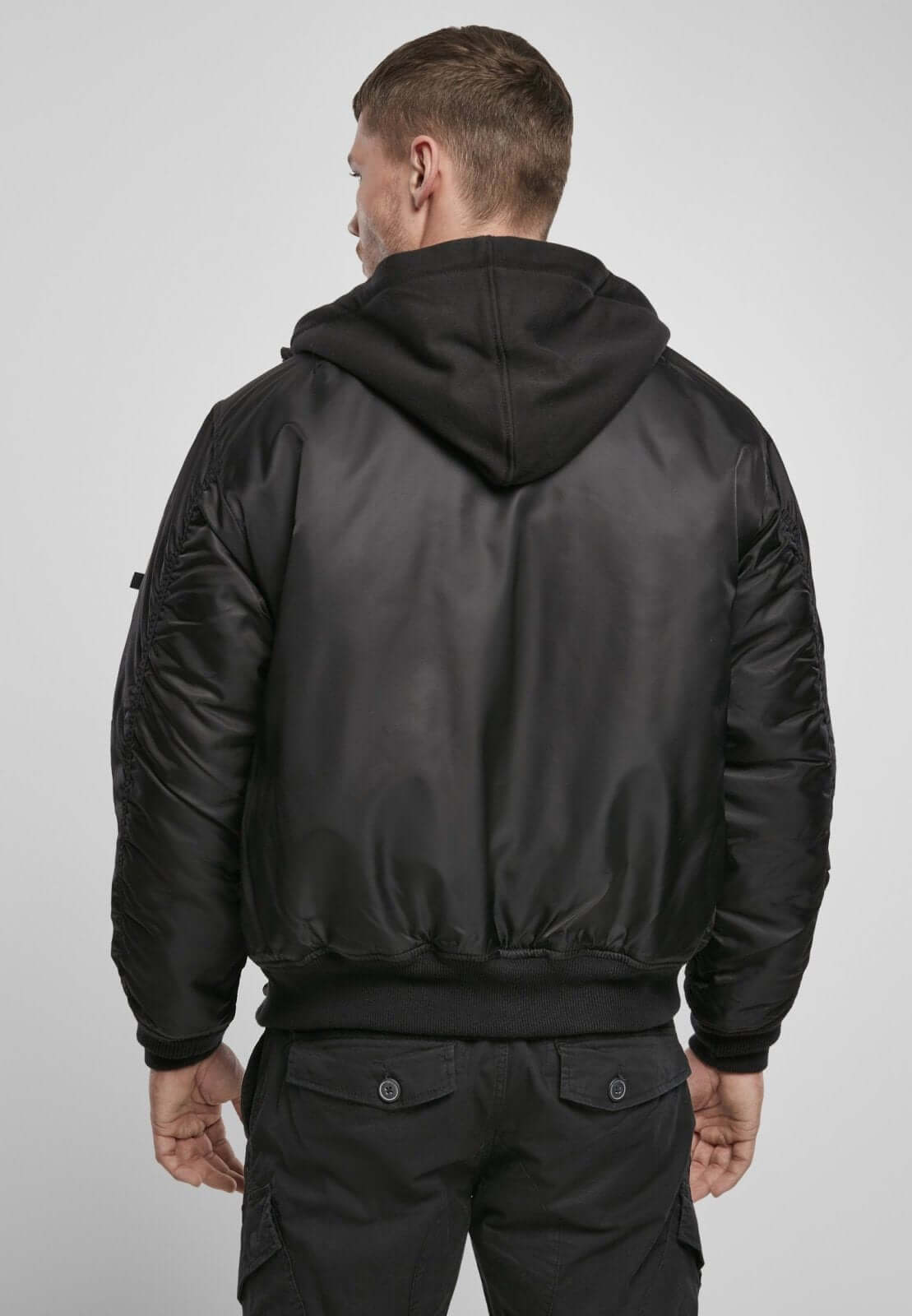 Hooded MA1 Bomber Jacket