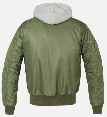 Hooded MA1 Bomber Jacket