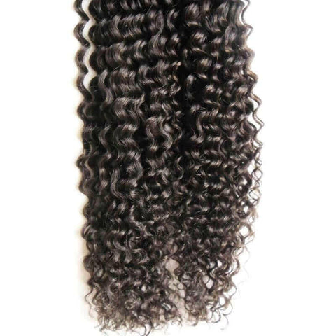 Jerry Curl Human Hair i Tip Microlinks Bulk Braiding Human Hair Bundle.