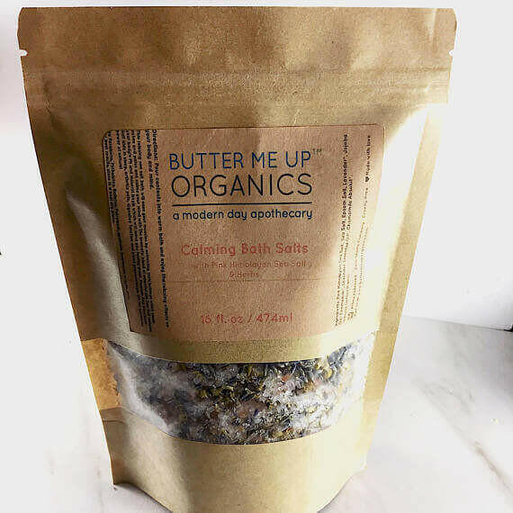 Calming Bath Salts / Detox / Relaxation / Lavender.