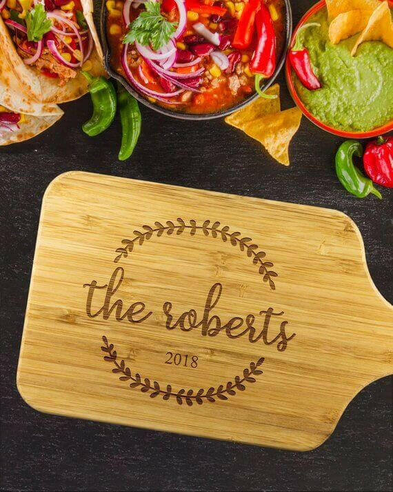 Custom Cutting Board Personalized Cutting Board