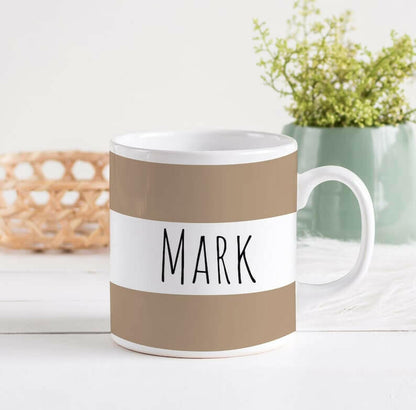 Personalised name mug / Christmas gift for him or her / Corporate gift.