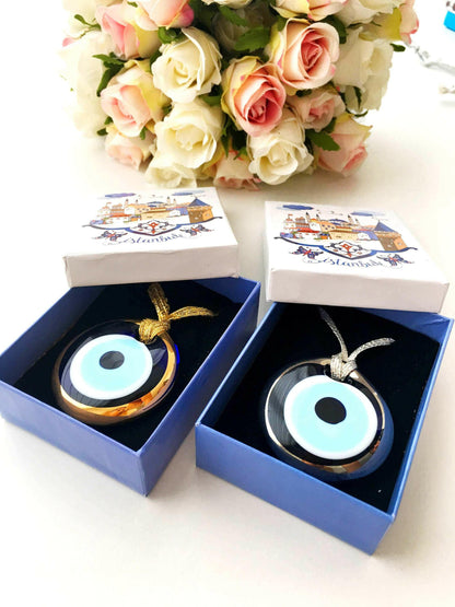 Christmas gift ideas, blue evil eye charm, christmas gifts, wedding.