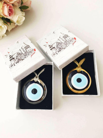 Christmas gift ideas, blue evil eye charm, christmas gifts, wedding.