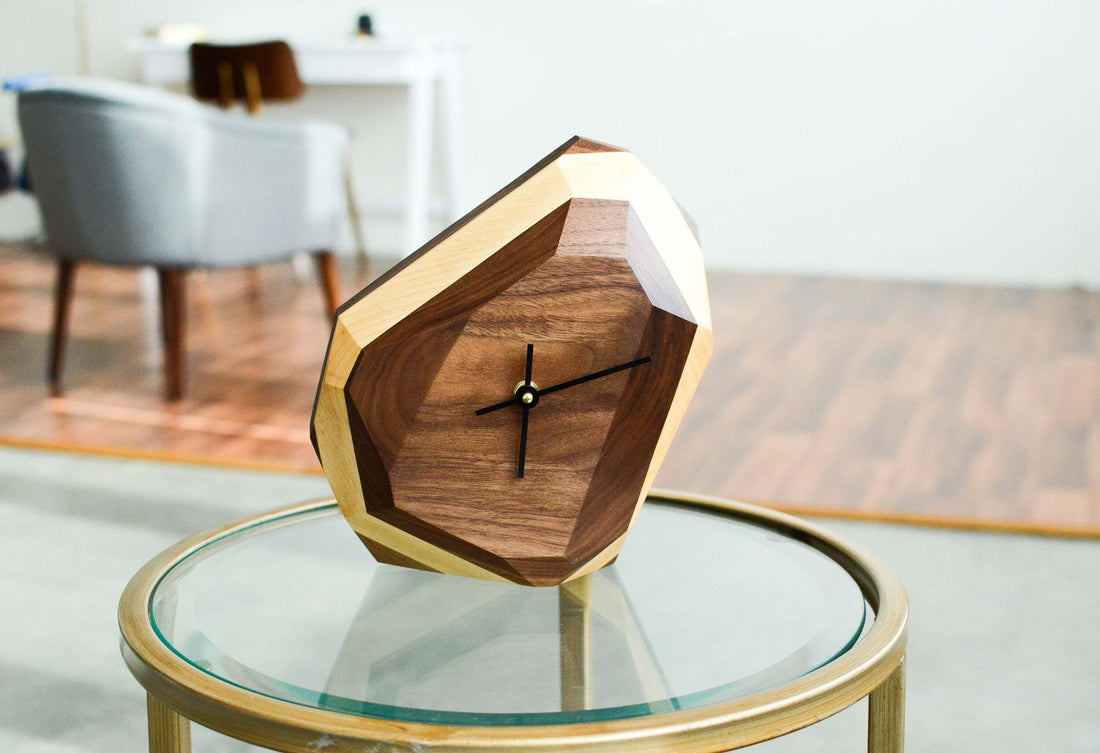 Geometric Wall &amp; Table Clock
