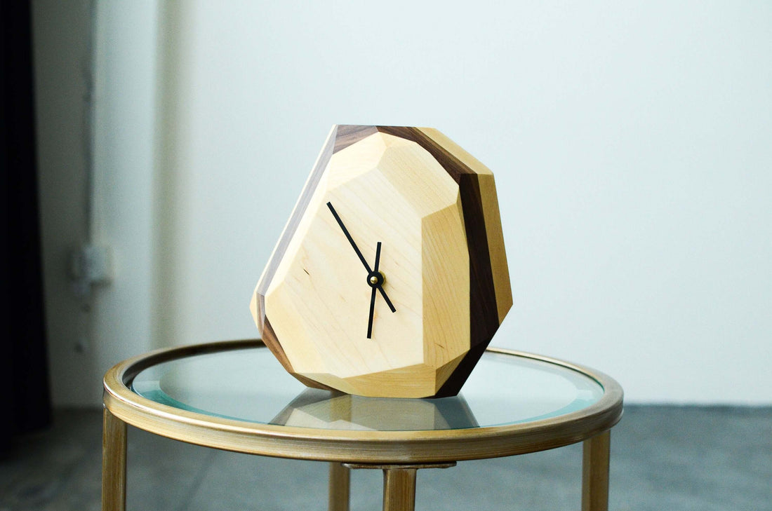 Geometric Wall &amp; Table Clock