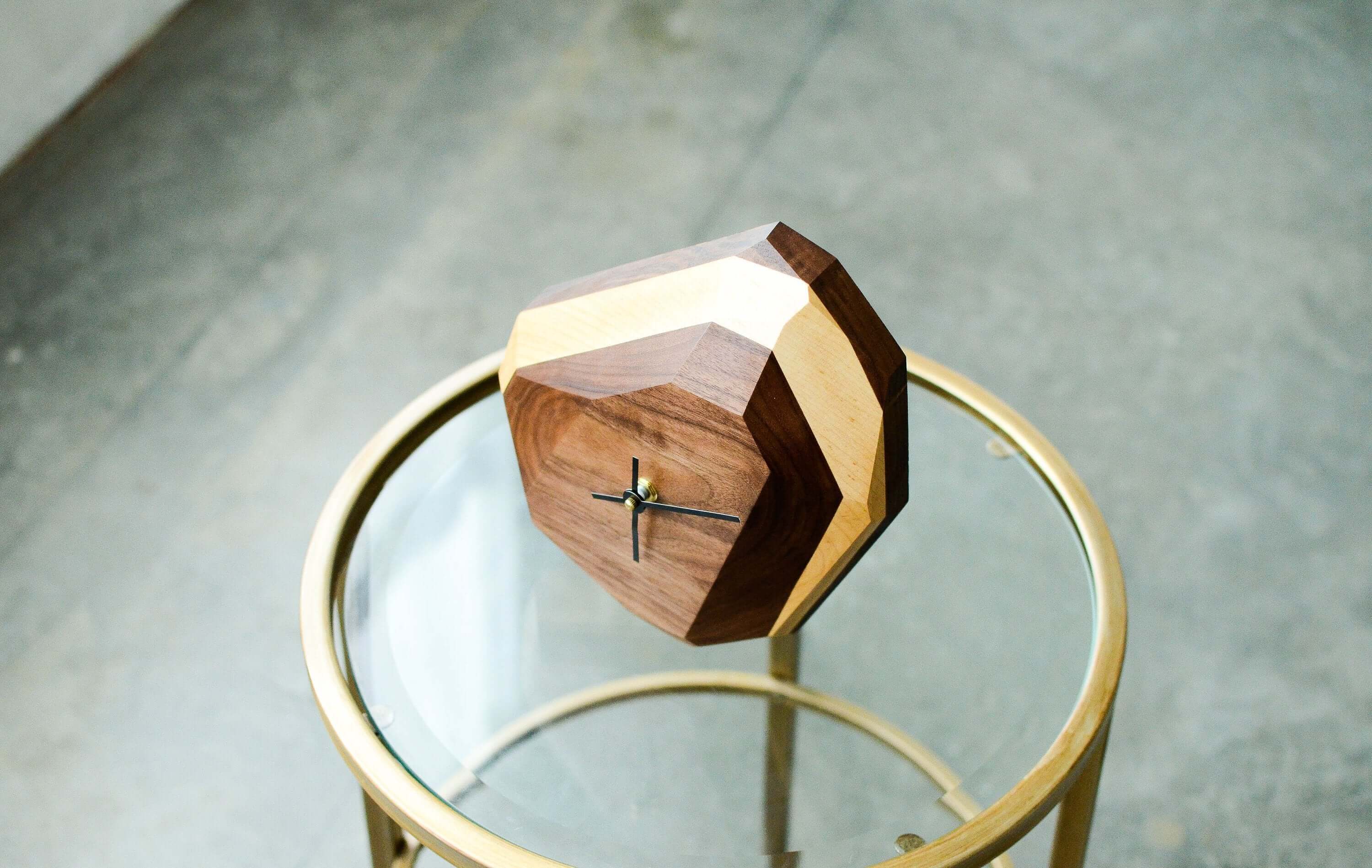 Geometric Wall &amp; Table Clock