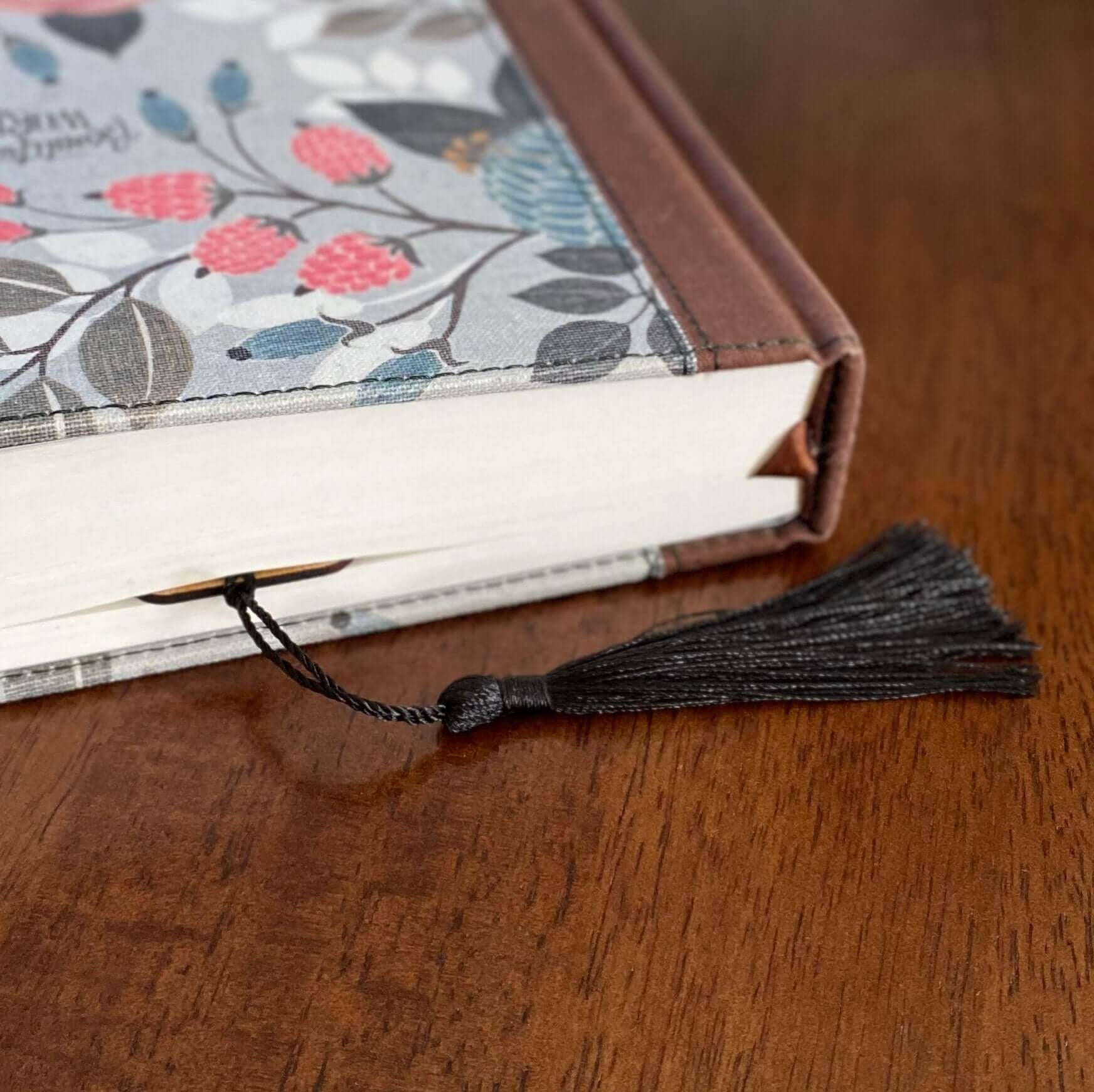 Pine Tree Engraved Wood Bookmark.