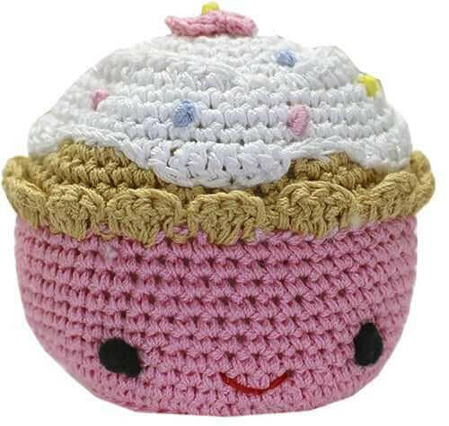 Knit Knacks Organic Cotton Pet & Dog Toys, "Happy Birthday Group".