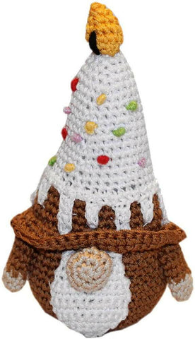 Knit Knacks Organic Cotton Pet & Dog Toys, "Happy Birthday Group".