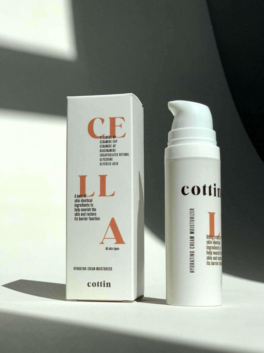 CELLA: Hydrating Face Cream.