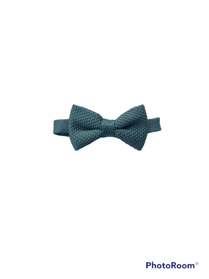 Air Force Blue Children's Knitted Bow Tie.