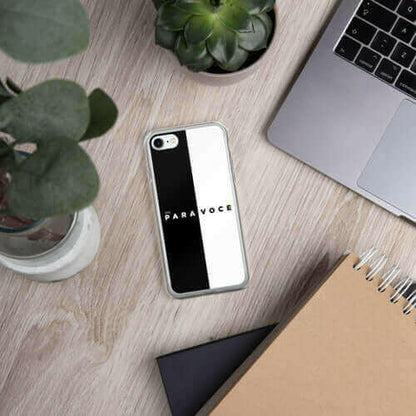 2882Tech™ Black + White Para Você BPA Free iPhone Case.