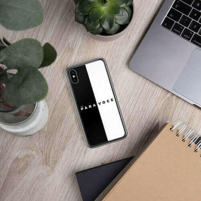 2882Tech™ Black + White Para Você BPA Free iPhone Case.