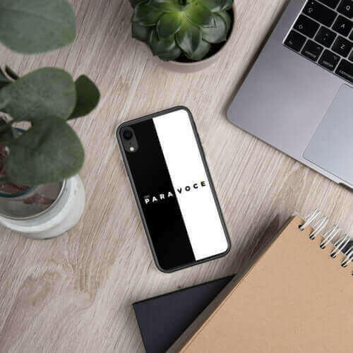 2882Tech™ Black + White Para Você BPA Free iPhone Case.