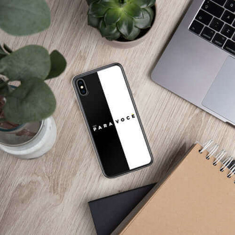 2882Tech™ Black + White Para Você BPA Free iPhone Case