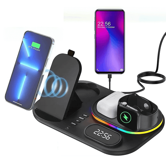 4 in 1 LED Wireless Charging Station.