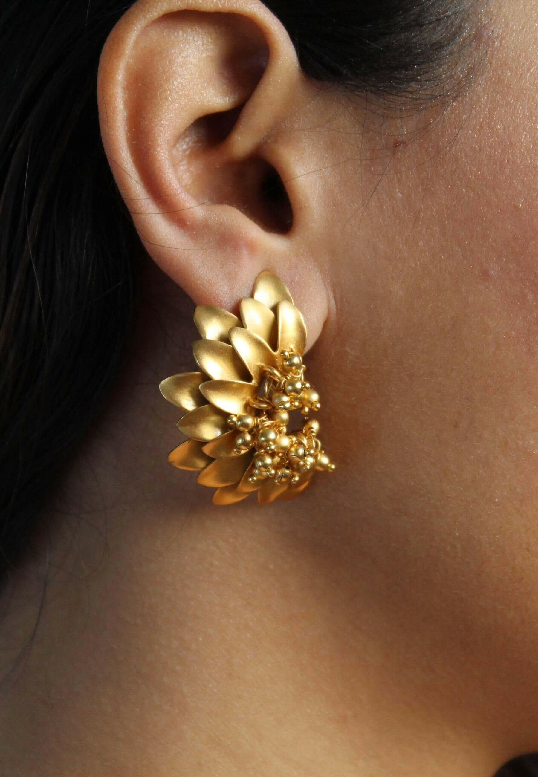 Jaen Sunflower Earrings