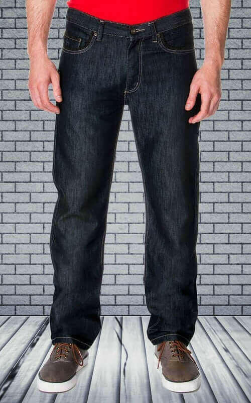 65 MCMLXV Men's Premium Denim Dark Wash Jean.