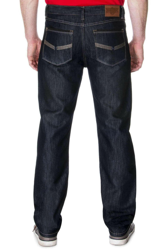 65 MCMLXV Men's Premium Denim Dark Wash Jean.