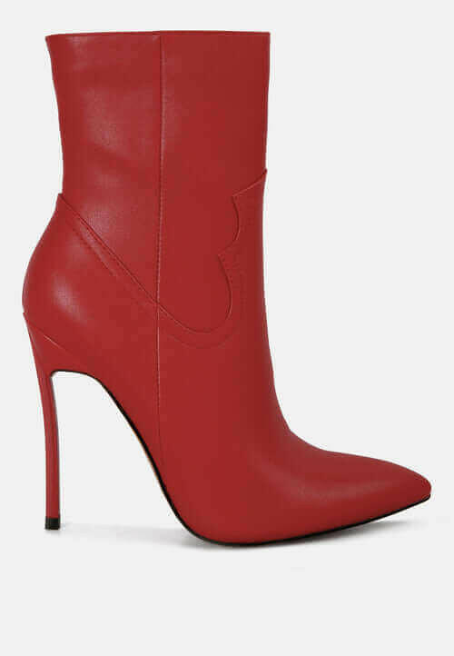 jenner high heel cowboy ankle boots.