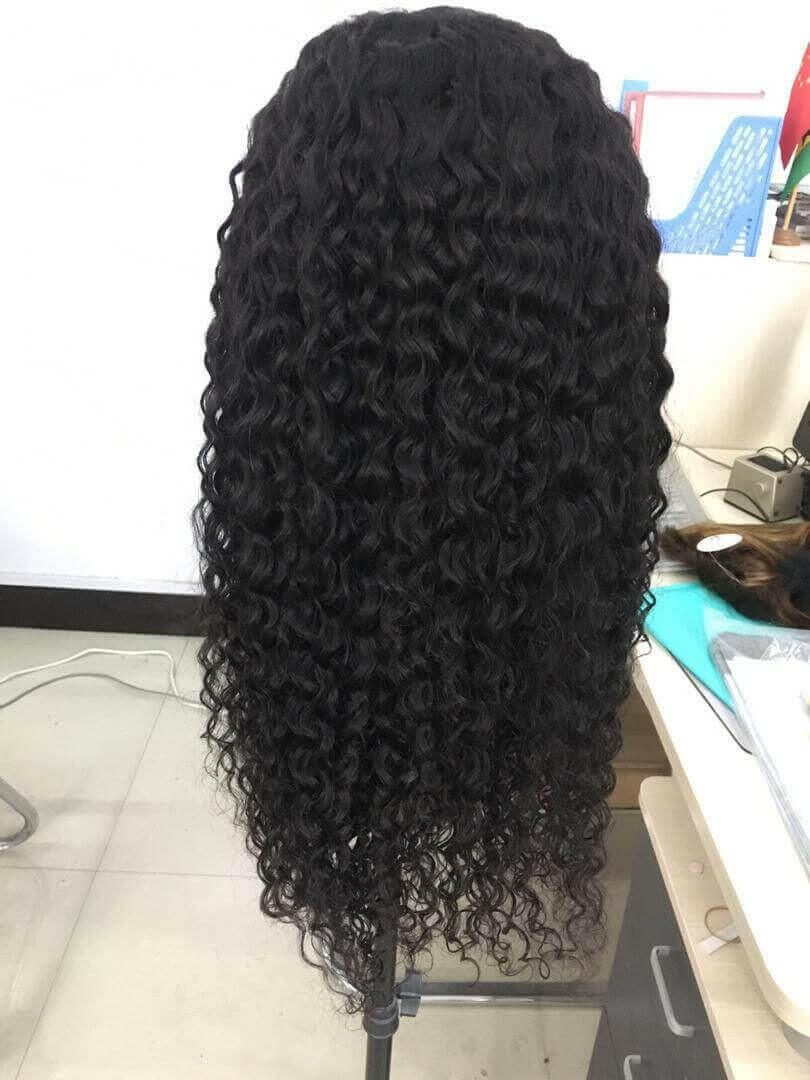 BeuMax Brazilian 13x4 Jerry Curl Lace Front Human Hair Wigs