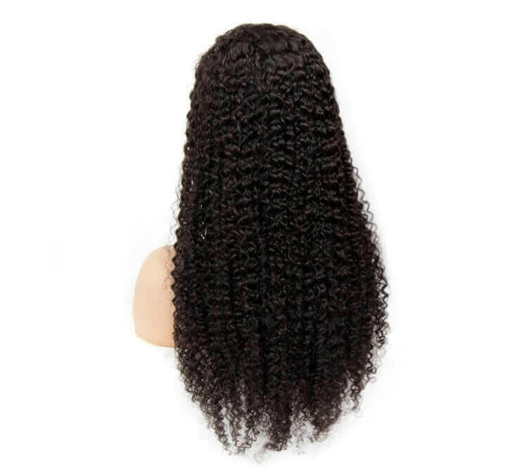 13x1x4 Kinky Curly 13x1x6 T part Lace Transparent Human Hair Wigs 180%.