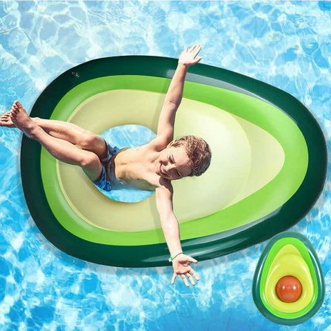 Inflatable Avocado Pool Float Pool Swimming Float Swimming Ring Pool.