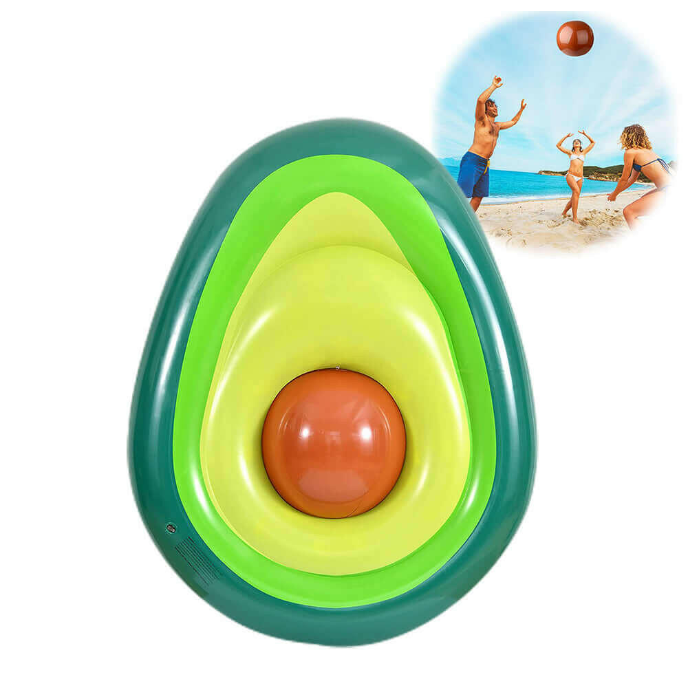 Inflatable Avocado Pool Float Pool Swimming Float Swimming Ring Pool.