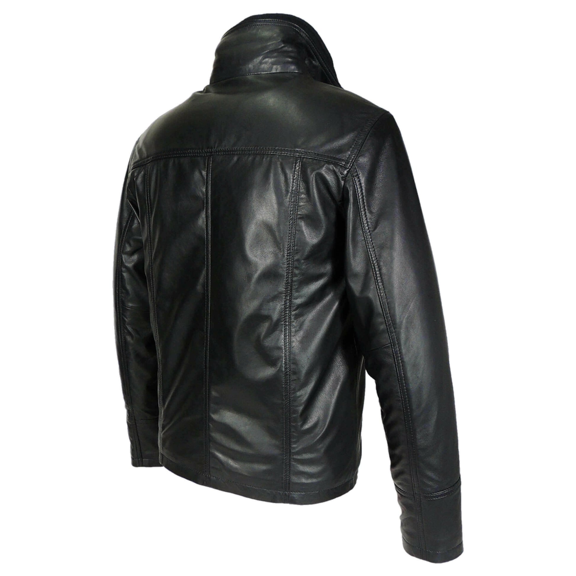 Mens Oxford Csaba Leather Jacket.