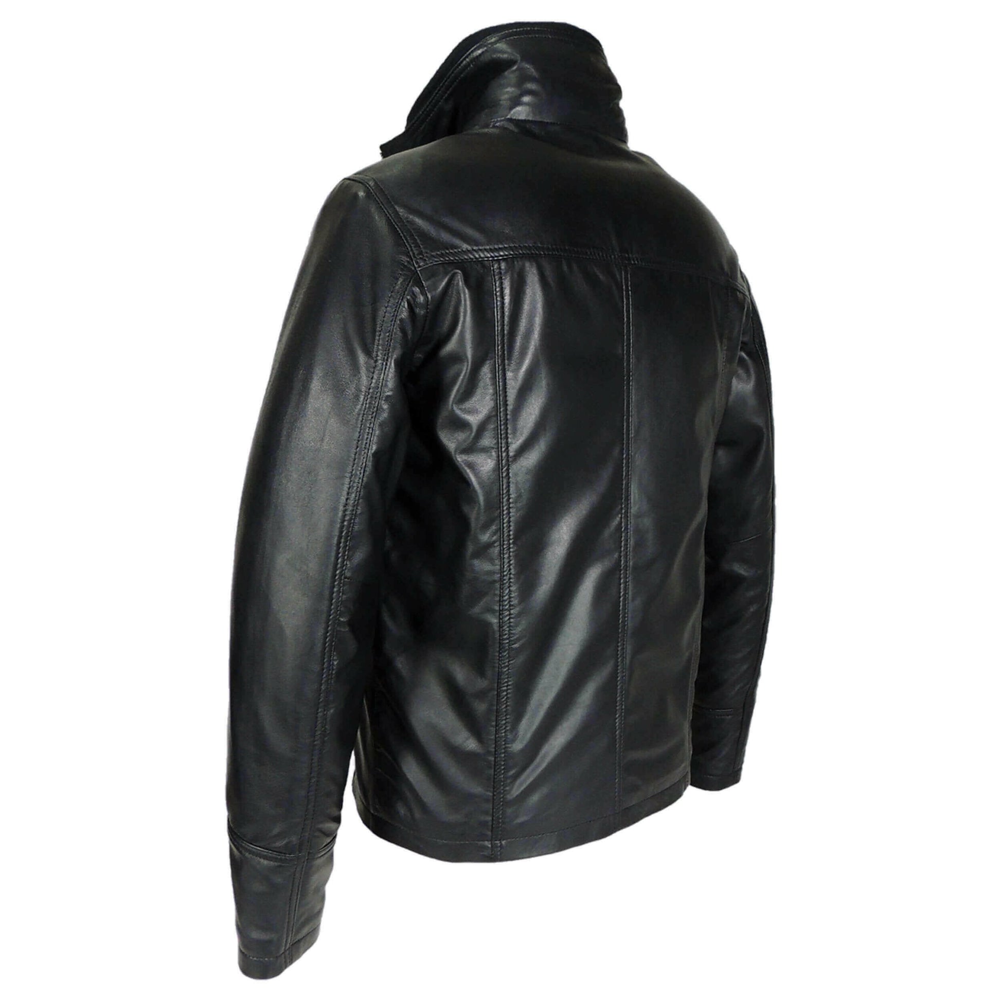 Mens Oxford Csaba Leather Jacket.