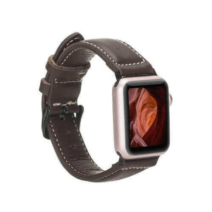 Lincoln Classic Apple Watch Leather Straps.