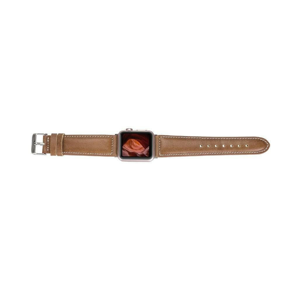 Lincoln Classic Apple Watch Leather Straps.