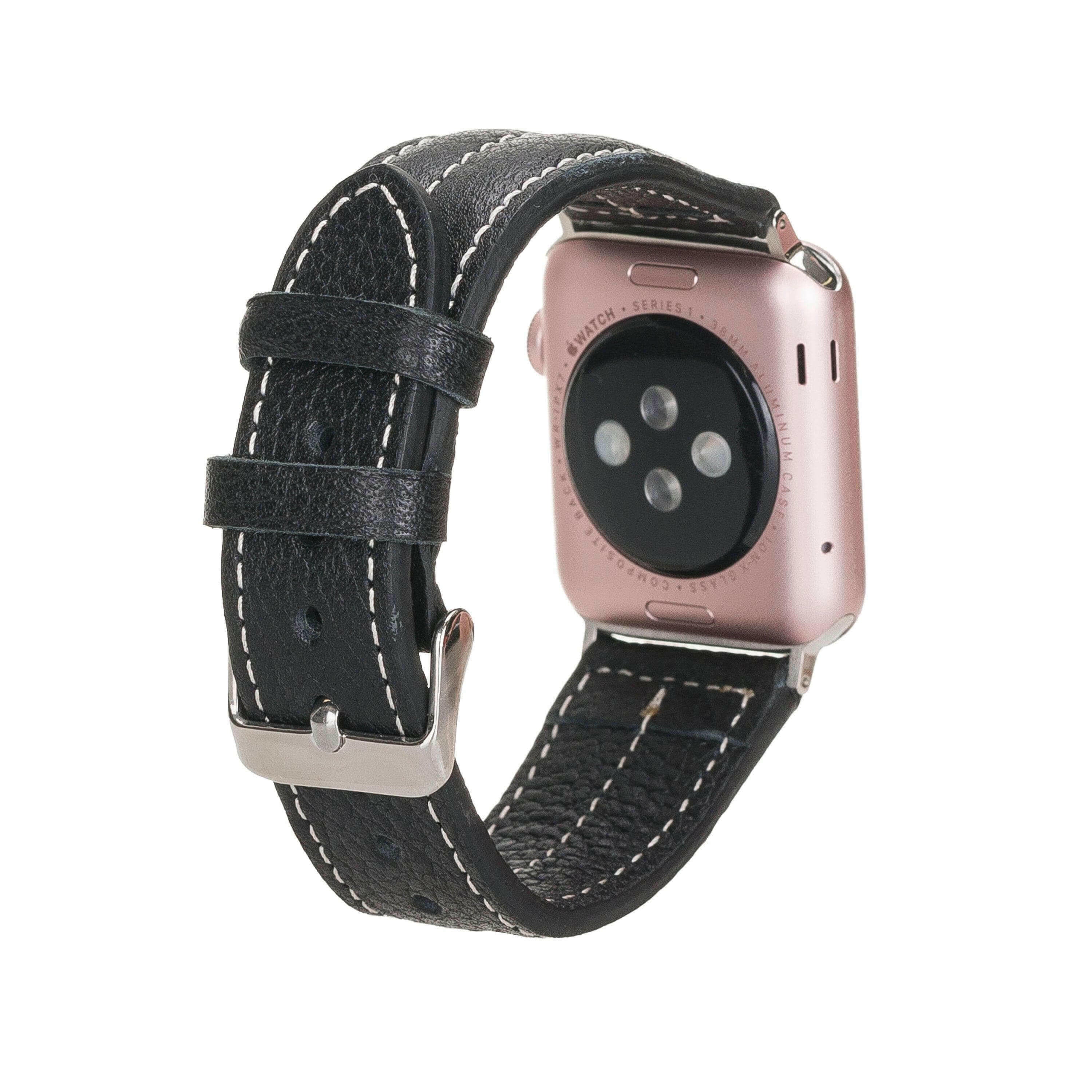 Lincoln Classic Apple Watch Leather Straps.