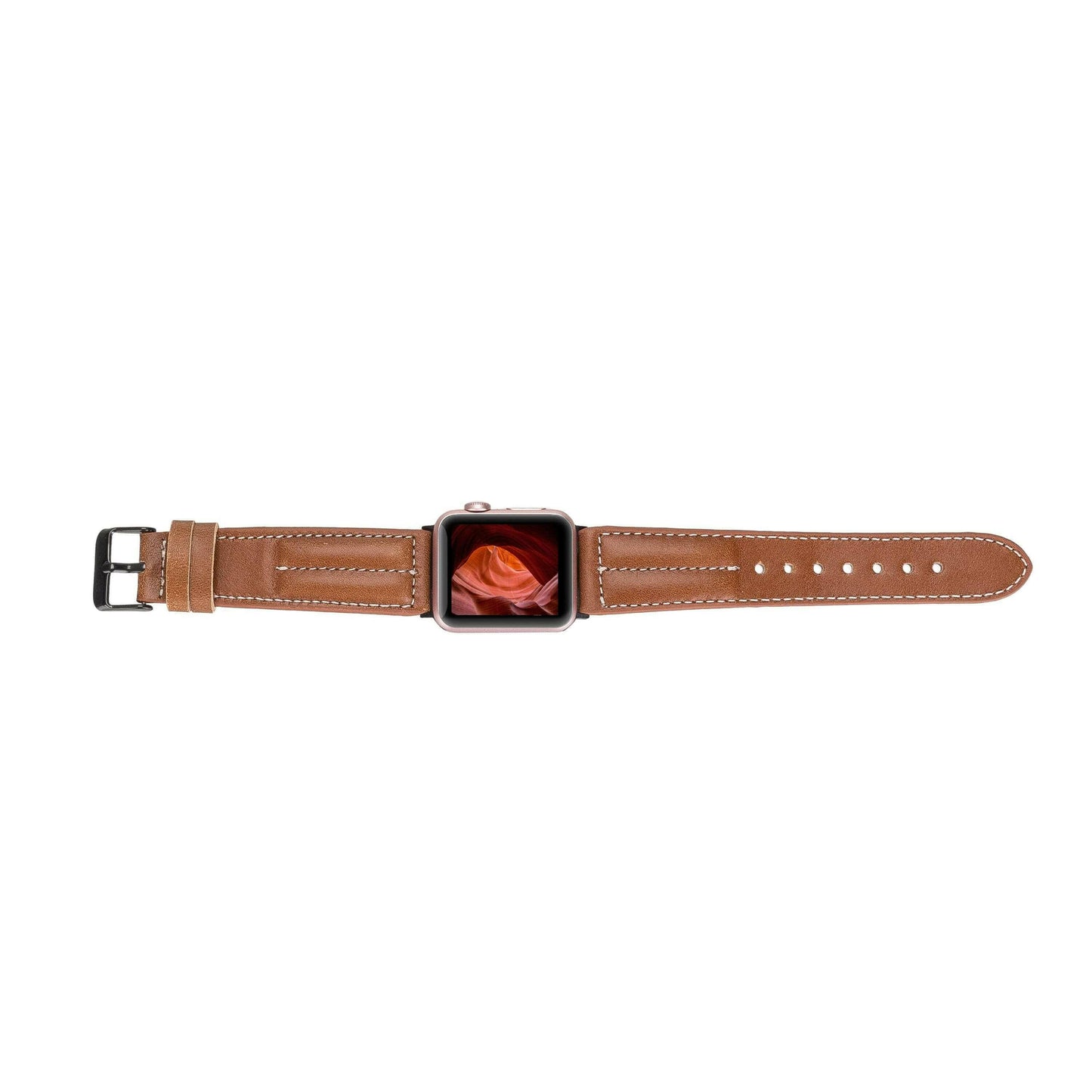 Lincoln Classic Apple Watch Leather Straps.