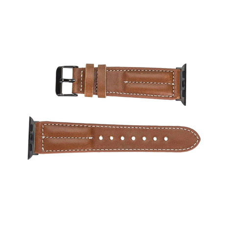 Lincoln Classic Apple Watch Leather Straps.