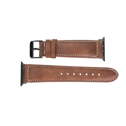 Lincoln Classic Apple Watch Leather Straps.