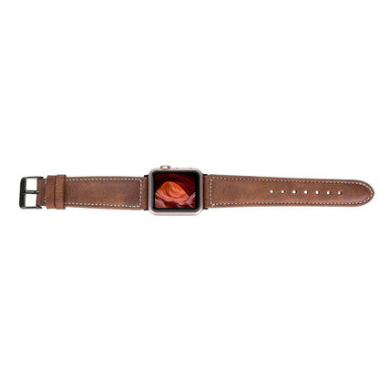 Lincoln Classic Apple Watch Leather Straps.