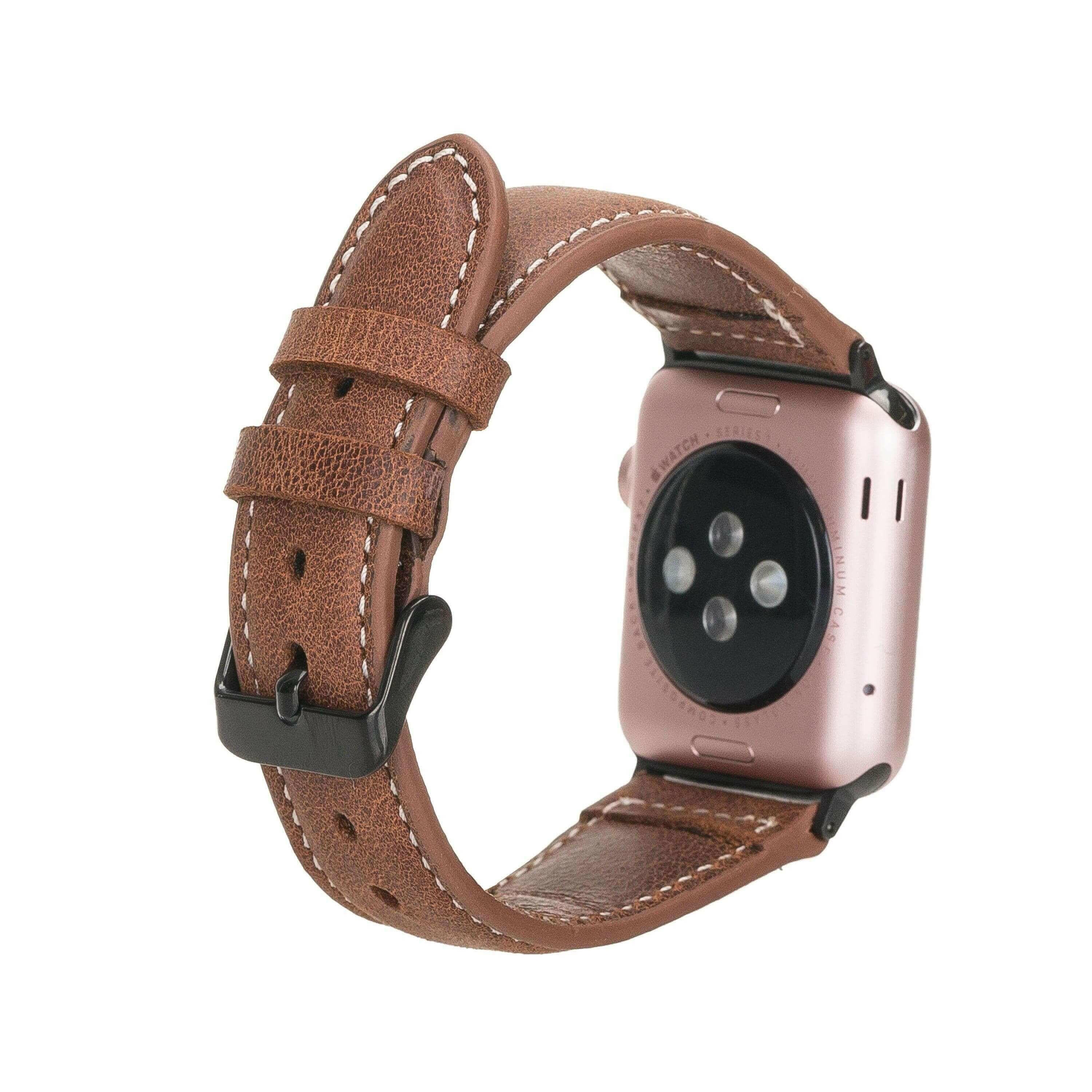 Lincoln Classic Apple Watch Leather Straps.